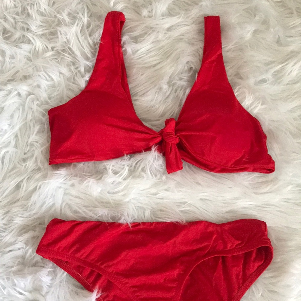 Red bikini